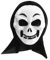 MASKA s kapucňou Death Scream Scream!!! HALLOWEEN