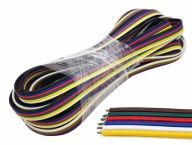 Kábel, 6-žilový, farebný RGBW + CCT LED pásik