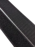 Páska na suchý zips 25 mm čierna 1 METER sada