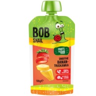 BOB SLIMÁČ ovocie MUSUE Banán Jahoda 120g zdrav