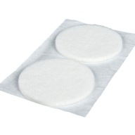 Plsťové podložky Ø 40mm biele, 4 KS