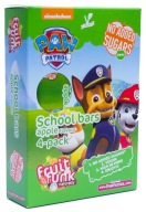 FRUIT FUNK Tlapková patrolka ZDRAVÉ OVOCNÉ TYČINKY S JABLKOVOU PRÍCHUŤOU 4 BALENIE 4x20g
