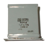 KONDENZÁTOR UNITRA TELPOD _ KH-2 __ 1uF 1000V