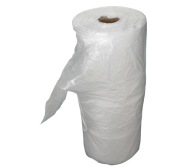 Jednorazové nákupné HDPE tašky v rolke 22x42cm 350 ks