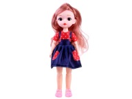 mini BÁBIKA BÁBIKA BÁBIKA pohyblivé končatiny dlhé vlasy 24 cm