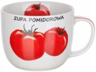 Banketový pohár na paradajkovú polievku s receptom 730ml