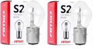 Skúter moped AMiO HALOGEN BULB S2 12V 35/35W BA20D