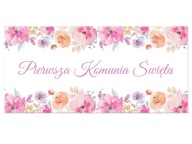 Veľký plagát na prijímanie 70x33cm Prvé sväté prijímanie