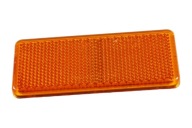 Obdĺžnikový oranžový reflektor 90x40