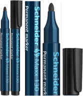 SCHNEIDER MAXX PERMANENTNÝ ZNAČOVAČ okrúhly ČIERNA SVETLÁ A VODEODOLNÁ