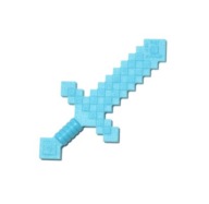 LEGO MINECRAFT MEČ - STREDNE AZÚROVÝ Č. 18787