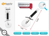 Nôž na rezanie PIZZY 19cm