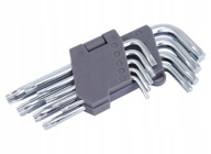 TORX HEX STAR KEYS SET 130 mm 9 ks FV