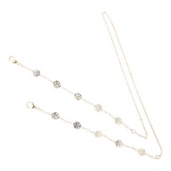 Retiazka na okuliare 70 cm, zlatý PENDANT M2W4