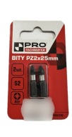 BITS PZ2x25mm S2BLACK-2ks. (0618)