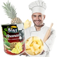 ANANÁSOVÉ KÚSKY V SIRUPE SVETLÁ 565G SRDCE