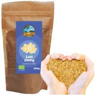 Zlaté ľanové semienko GOLDEN LINEN BIO Omega-3 Zdravé tuky Lignany