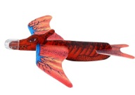 Pena Dinosaur Lietadlo v červenej farbe