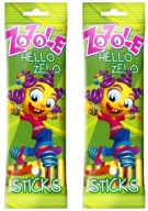 2 X 75G ZOZOLE HELLO GÉLOVÉ TYČINKY VIACOVOCNÉ ŽELÉ Podlhovasté