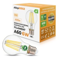 LED E27 6W Edison retro dekoratívna vláknová žiarovka