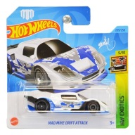 HORÚCE KOLESÁ AUTO MAD MIKE DRIFT ATTACK BIELA/MODRÝ