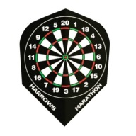 ŠTÍT NA DARTBOARD HARROWS MARATHON DART FEARTHERS