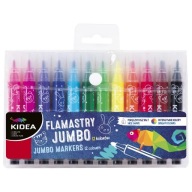 Jumbo fixy/fixy 12 farieb Kidea / Derform