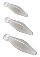 Sada 3 korkov s rukoväťou - Finger Rimmer ToyJoy