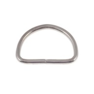 KOVOVÝ POLIČNÝ KRUH 30 mm STRIEBORNÝ