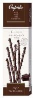 Jemné tyčinky z tmavej čokolády Cupido Choco Delicata's Dark 75g