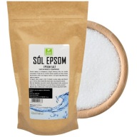 Zdravý kúpeľ so síranom horečnatým 1kg Epsomská soľ
