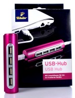 ACTIVE HUB CHARGER PORT SPLITTER 4x USB ADAPTÉR TCHIBO