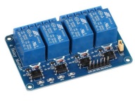 014 4-kanálový 5V 10A modul relé Arduino