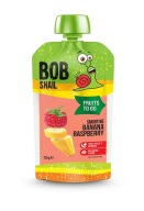 BOB SNAIL Smoothie banánovo-malinové 120g b/c, b/g [10]