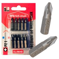 HROTY SKRUTKOVAČA BIT PZ1 25MM 10 KS kríž