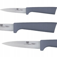 KUCHYŇSKÝ NÔŽ NA ZELENINU 8,5cm SIVÁ OSTR