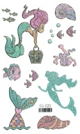 Umývateľné tetovanie pre deti GLITTER MERMAID EG020