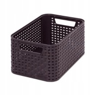 CURVER Basket Style S tmavo hnedá