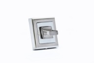 QD-100 WC znak Nikel/Chrome square sign