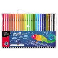 Kidea fixky, fixky a fixky v kufríku v 24 farbách