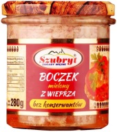MLETÁ BRAVČOVÁ SLANINA 280g Szubryt Prémiová kvalita!