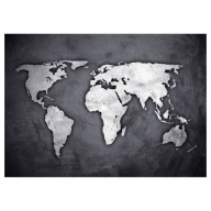 NÁLEPKA NA STENU MAPA SVETA DEKORÁCIA 50 x 70