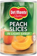 PD Broskyňové plátky DEL MONTE 420g