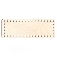 drevený základný košík dno 10x28cm obdĺžniková preglejka