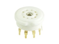 KERAMICKÁ ZÁSUVKA 9PIN PCB6 NOVAL ECC83 ECC82