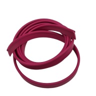KEDRA BIZA PIPE PVC PÁSKA, jemne RUŽOVÁ