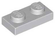 LEGO PLATE 3023 1x2 svetlosivá NOVINKA (1g)