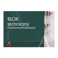 Technický blok s farebnými listami A3 po 10 listov