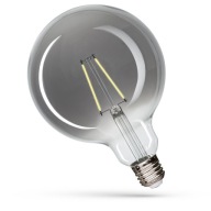 VEĽKÁ LED ŽIAROVKA FILAMENTOVÁ LED EDISON RETRO 8W E27 G125 TEPLÁ BIELA