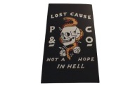 P&CO SKULL LOST CAUSE NÁLEPKA HARLEY 4,7 x 8,6 cm